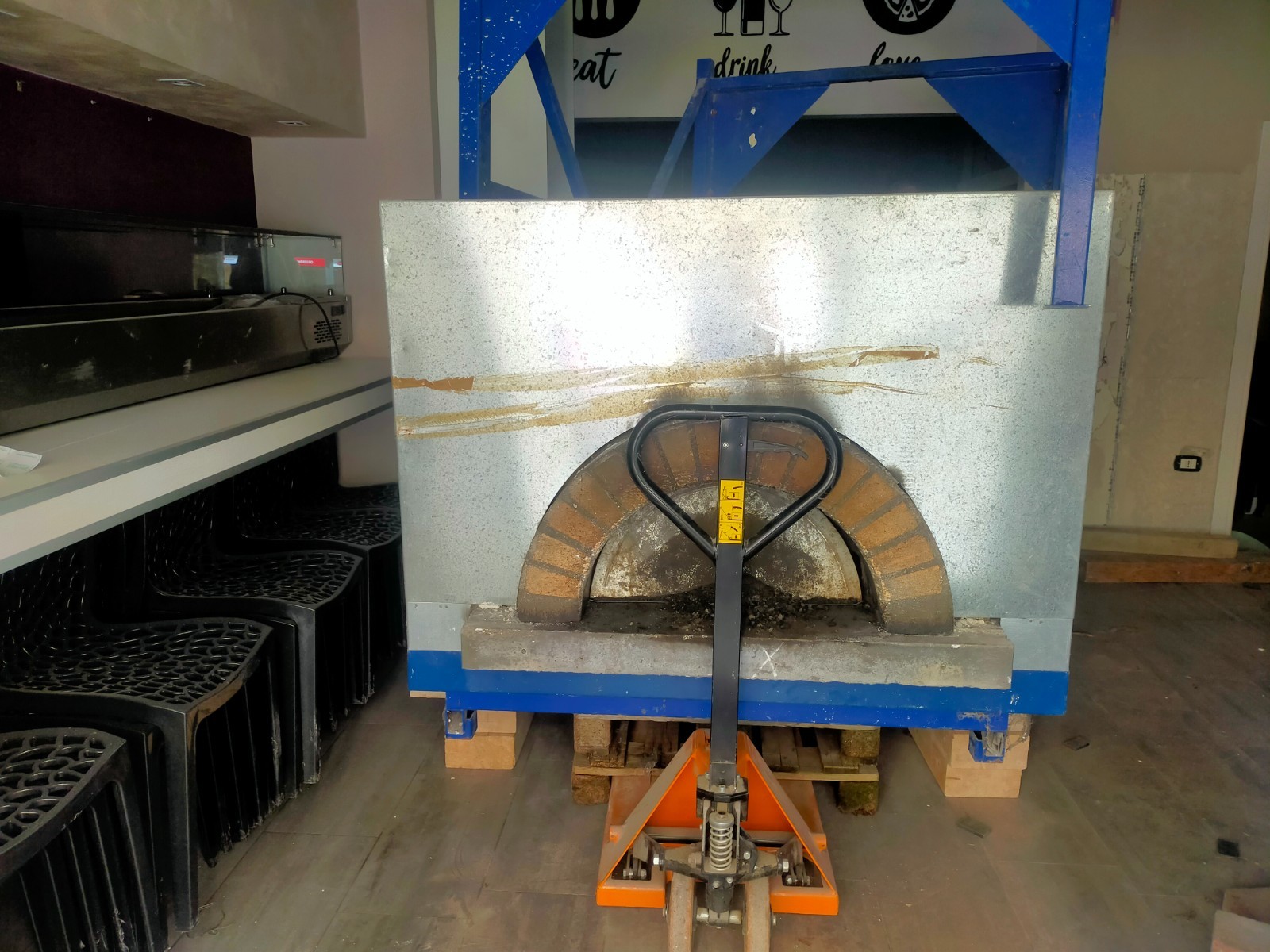 forno a legna professionale MAM per pizza
