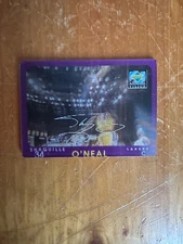 SHAQUILLE O’NEAL 1997-98 UPPER DECK DIAMOND VISION SIGNATURE #S13  LAKERS