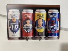 Samuel Adams Beer - Boston Sports Sign - Marchand Wilfork Celtics Red Sox