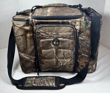 6 Pack Fitness Innovator 300 Camo Meal Prep Bag Travel Gym Hunting No Containers