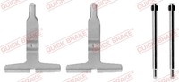ZubehöRkit, Scheibenbremsbelag Quick Brake 109-1217 FüR MERCEDES-BENZ Chrysler