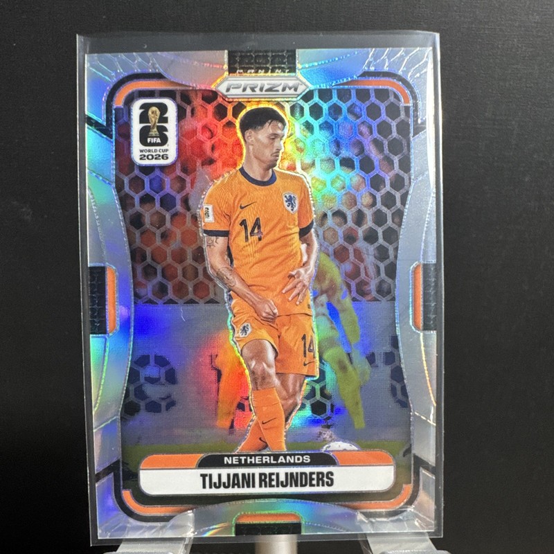 2026 Panini Prizm FIFA World Cup TIJJANI REIJNDERS Silver  No. 308 Netherlands