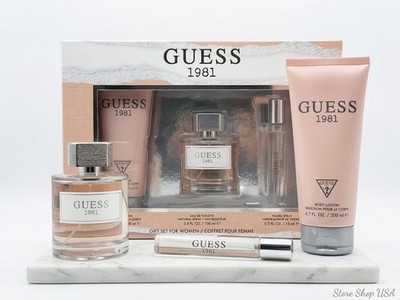GUESS 1981 3-Piece Gift Set for Women - Brand New in Box