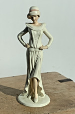 The Regal Collection Eve Art Deco Porcelain Ceramic Figurine P120 25 cm