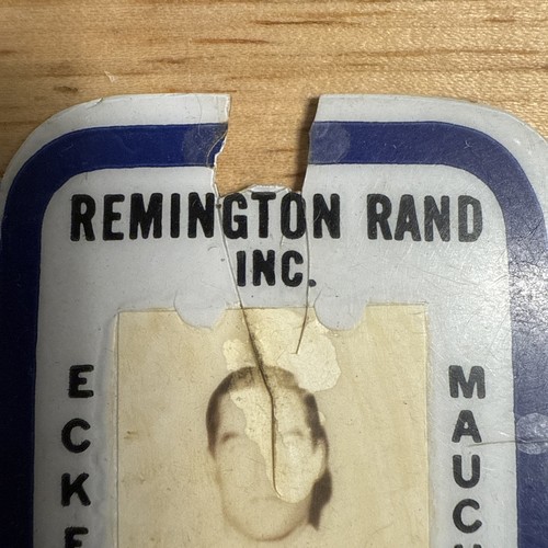 RARE Vintage Remington Rand Fire Arms Employee Badge - Picture 2 of 4