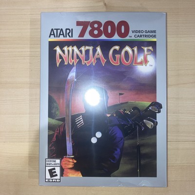 Atari 7800 Ninja Golf Deep Silver 2024 New Sealed Video Game Cartridge 