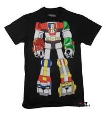 Voltron Insert Head Giant Robot Adult T-Shirt