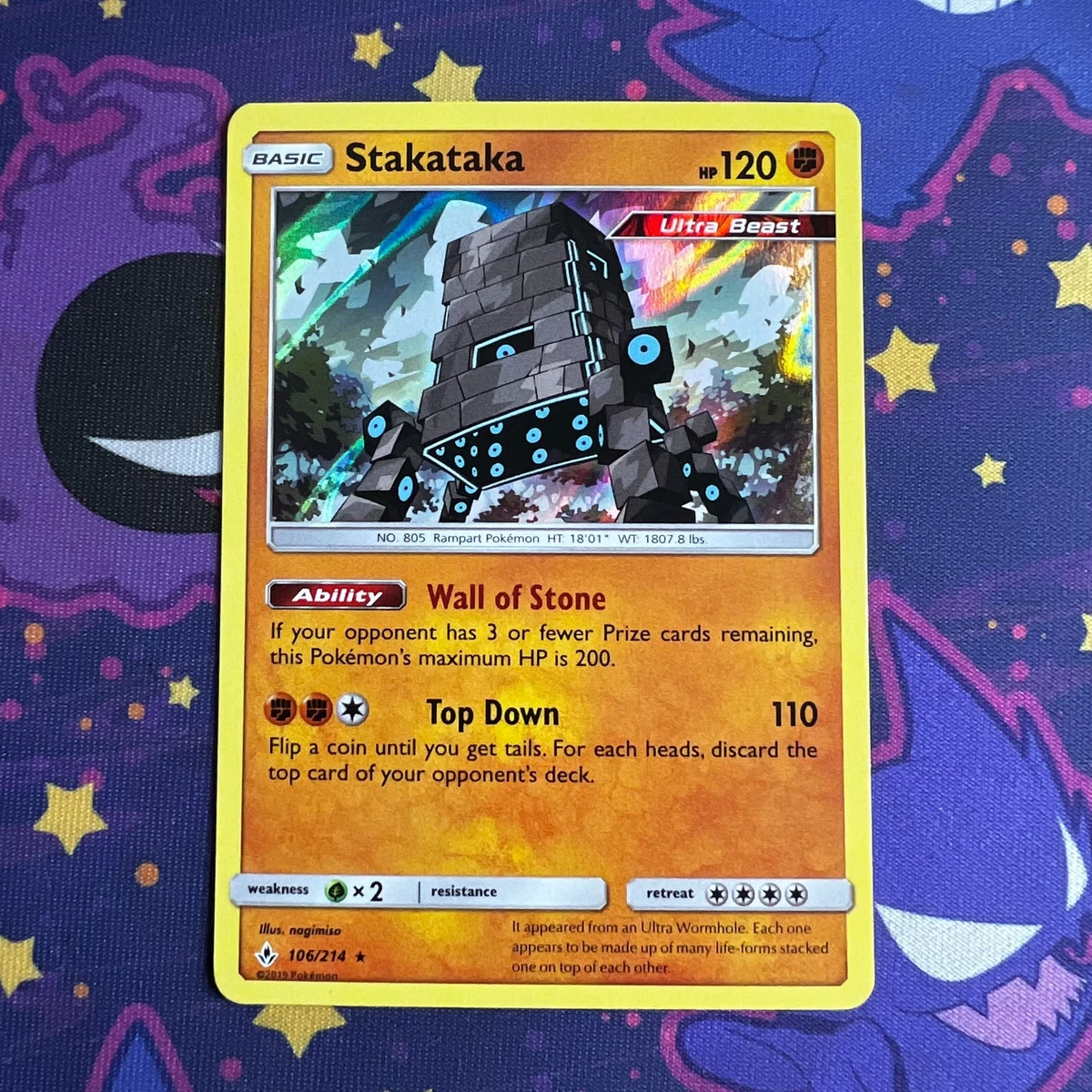 Stakataka Pokémon TCG Cards for sale | eBay