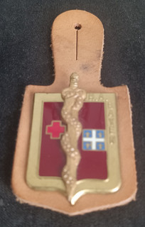 INSIGNE PUCELLE HOPITAL DES ARMEES BAYEN ( PIERRE ) CHALONS DRAGO PARIS