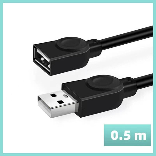 USB Extension Data Cable 2.0 A Male to A Female Long Cord for MacBook & Computer - Picture 8 of 17
