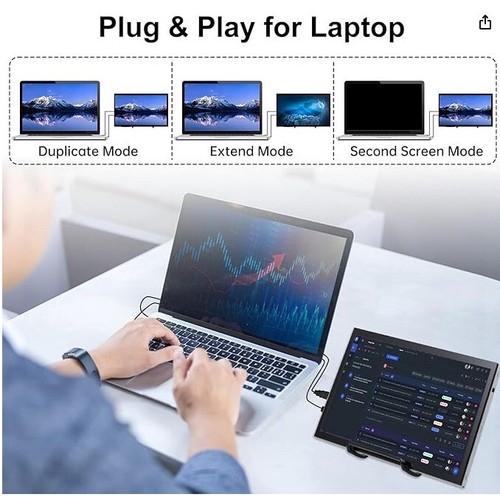Moniteur HDMI tactile portable écran IPS Raspberry Pi Hamtysan - Bild 2 von 8