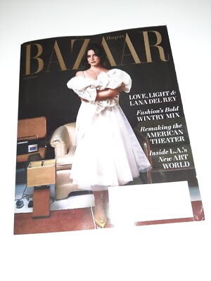 New HARPER'S BAZAAR MAGAZINE DEC 2023 JAN 2024 LANA DEL REY LDR