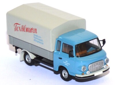 Brekina  B 1000 Barkas  Plane  IFA  Co Vö SoMo DDR Ovp 1:87 Textilwaren Cottbus