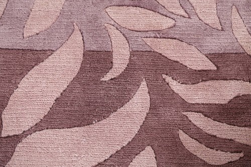 Nature Print Nepalese Oriental Area Rug Hand-knotted Wool Home Decor 8x10 Carpet - Picture 7 of 12
