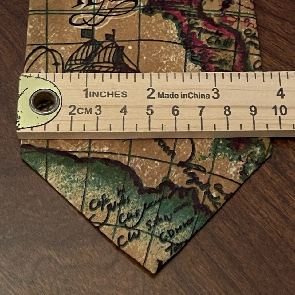 Corbata de cuello vintage 100 % poliéster para hombre hecha en Corea Foto 4 de 4