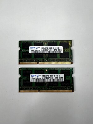 Samsung 4GB (2x2GB) 2Rx8 PC3-8500S-07-10-F2 M471B5673EH1-CF8 Memory RAM