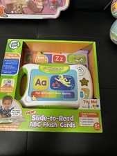 LeapFrog Slide-To-Read ABC Flash Cards Slide it Sound It Leap Frog Learn Reading