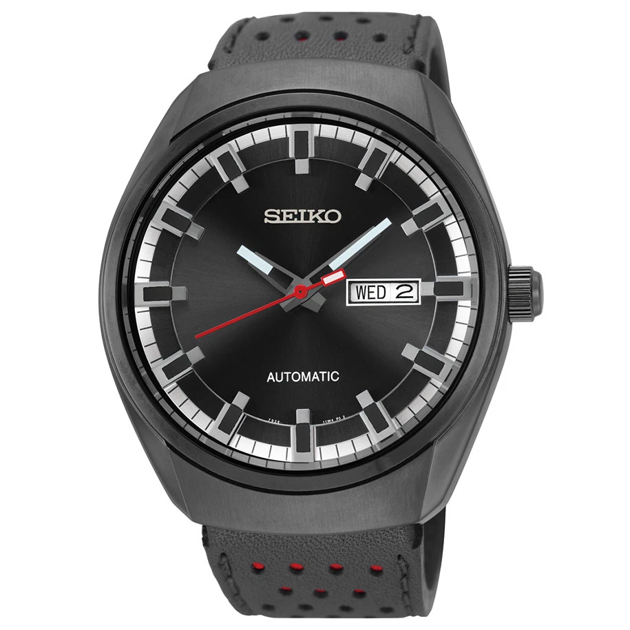 Seiko Recraft Series Automatic Leather Strap Men s Watch SNKN45K1