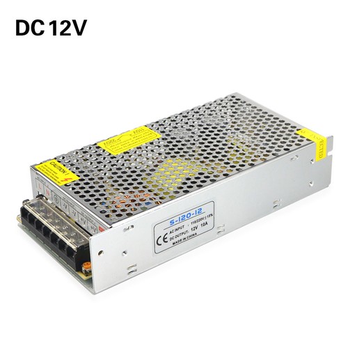 DC 12V Universal Regulated Switching Power Supply for LED Strip Light CCTV - UK - Picture 9 of 43