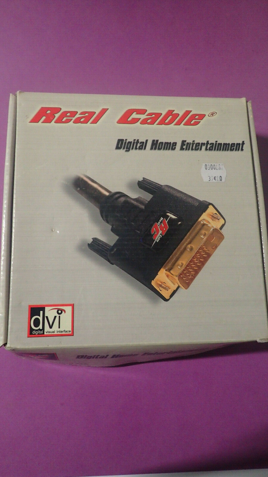 Cordon vidéo DVI-ID Real Cable 1,5m pour écran et carte graphique