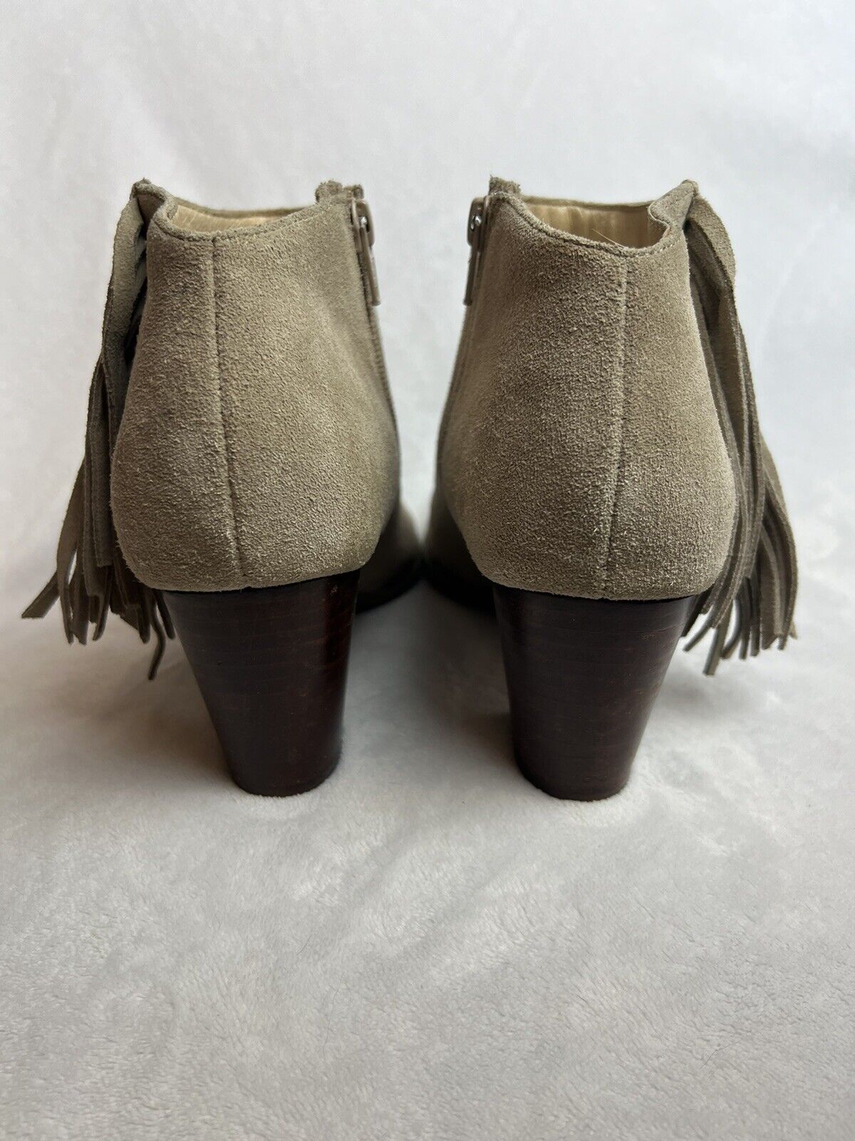 VIONIC Ankle Boots Western Women's 10 M Beige Sue… - image 6