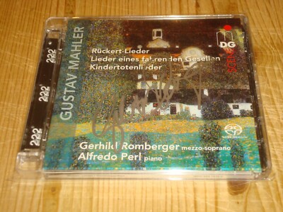 GERHILD ROMBERGER Mahler Lieder w/ Alfredo Perl MDG SACD NEW Signed NEU Signiert