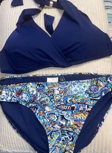 Ralph Lauren Bikini Swim Set - Sz 10 Bottoms, Sz 6 Bra