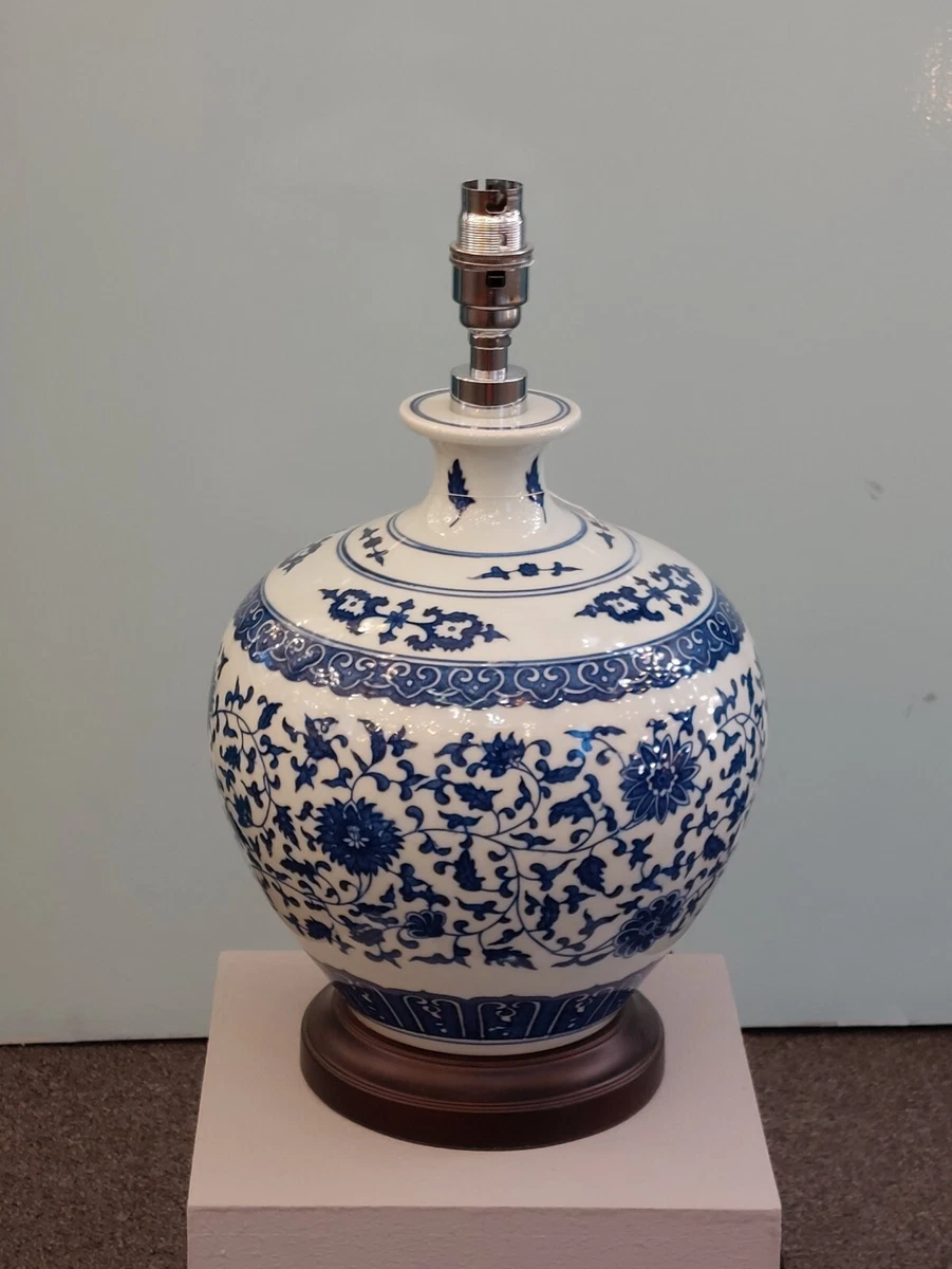 Blue china lamp base online