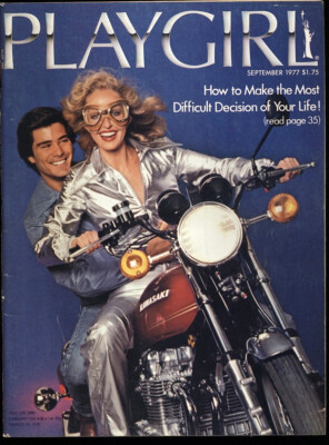 1977 PLAYGIRL September DYAN CANNON INTERVIEW Complete w/ CENTERFOLD INTACT