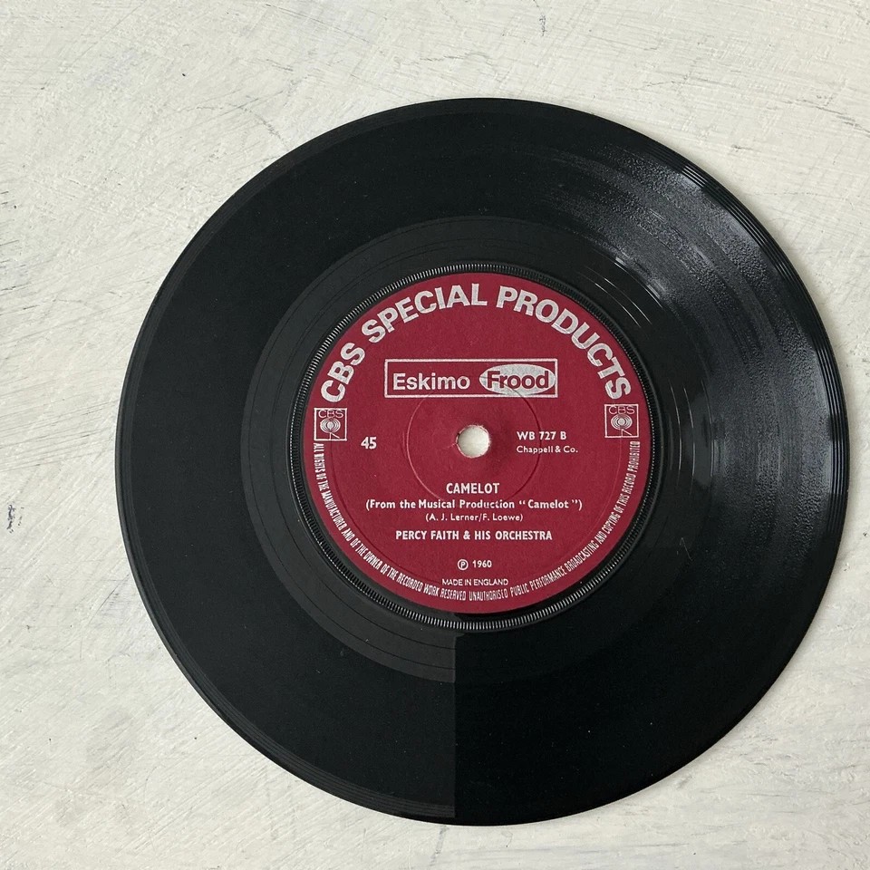 Ray Conniff 7” Somewhere My Love From Doctor Zhivago 1966 Great Vinyl EX - Image 4 of 4