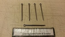 Qty-5 NOS Solid Nickel 5/32 x 3" Cotter Pin MIL-S-24665-484 MS24665-484