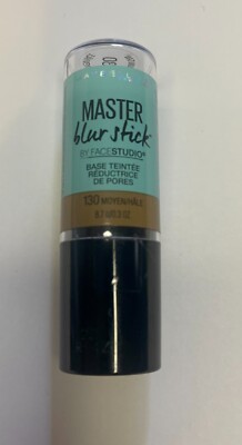 Maybelline New York Facestudio Master Blur Stick Primer Makeup #130 Medium/Tan