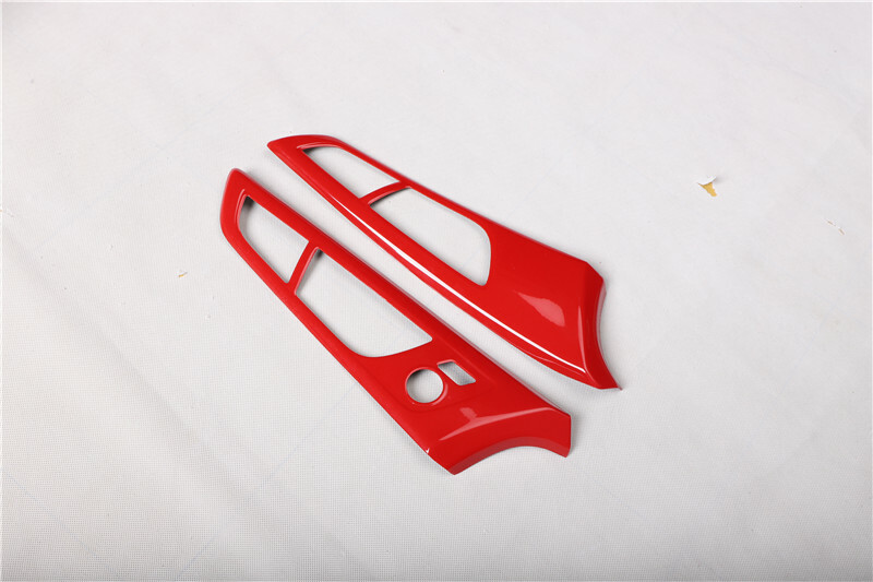 For Hyundai Veloster 12-17 Red control Set Interior Decoration Cover Accessories