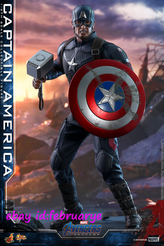 Hottoys 1/6 Mms536 Avengers: Endgame-Captain America Action