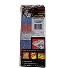 VisuCom Vinyl Letters & Numbers Stickers 2" Modified Gothic Sparkly