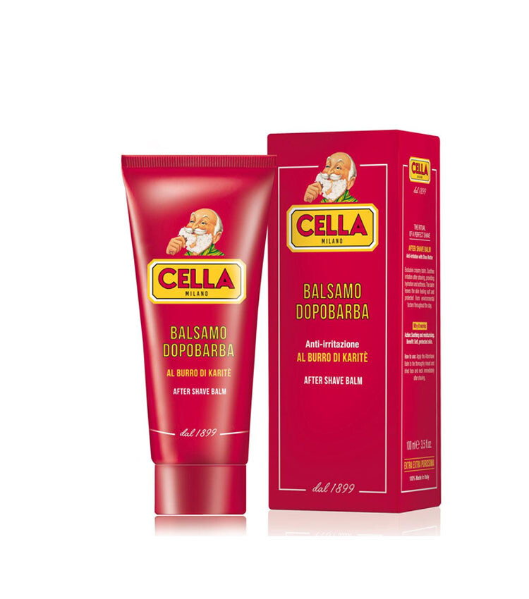 CELLA BALSAMO DOPOBARBA Anti Irritazione Burro di Karitè 100ml