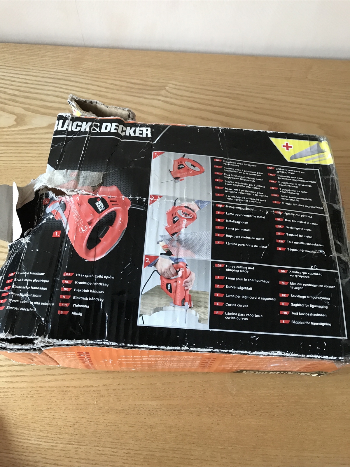 BLACK+DECKER Scorpion Multifunction Saw 400W (KS890E) Please Read