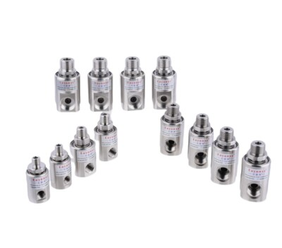 #ad Side Hole Water Oil Liquid Swivel Rotary Union Stainless Steel G1 8 1#x27;#x27;inch $14.50