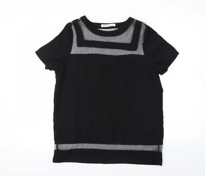 Vera&Lucy Damen Bluse schwarz Polyestermischung Größe S