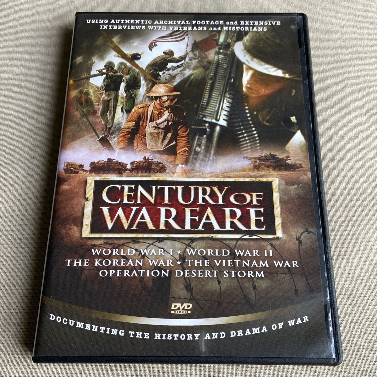 The Century Of Warfare (DVD, 1993) Mini Series Documentary