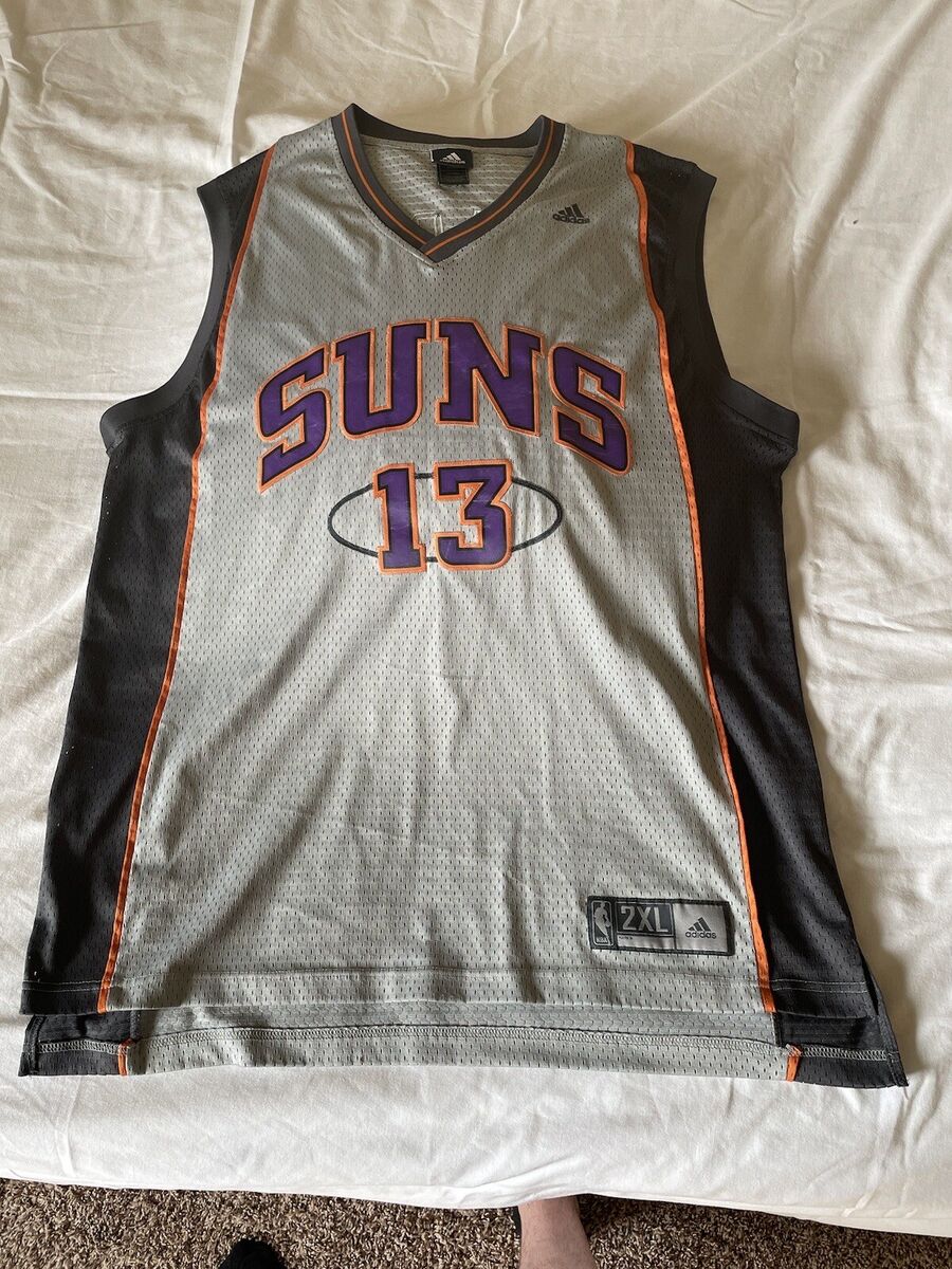 Steve Nash #13 Phoenix Suns (Alternate, Grey) XXL Men's