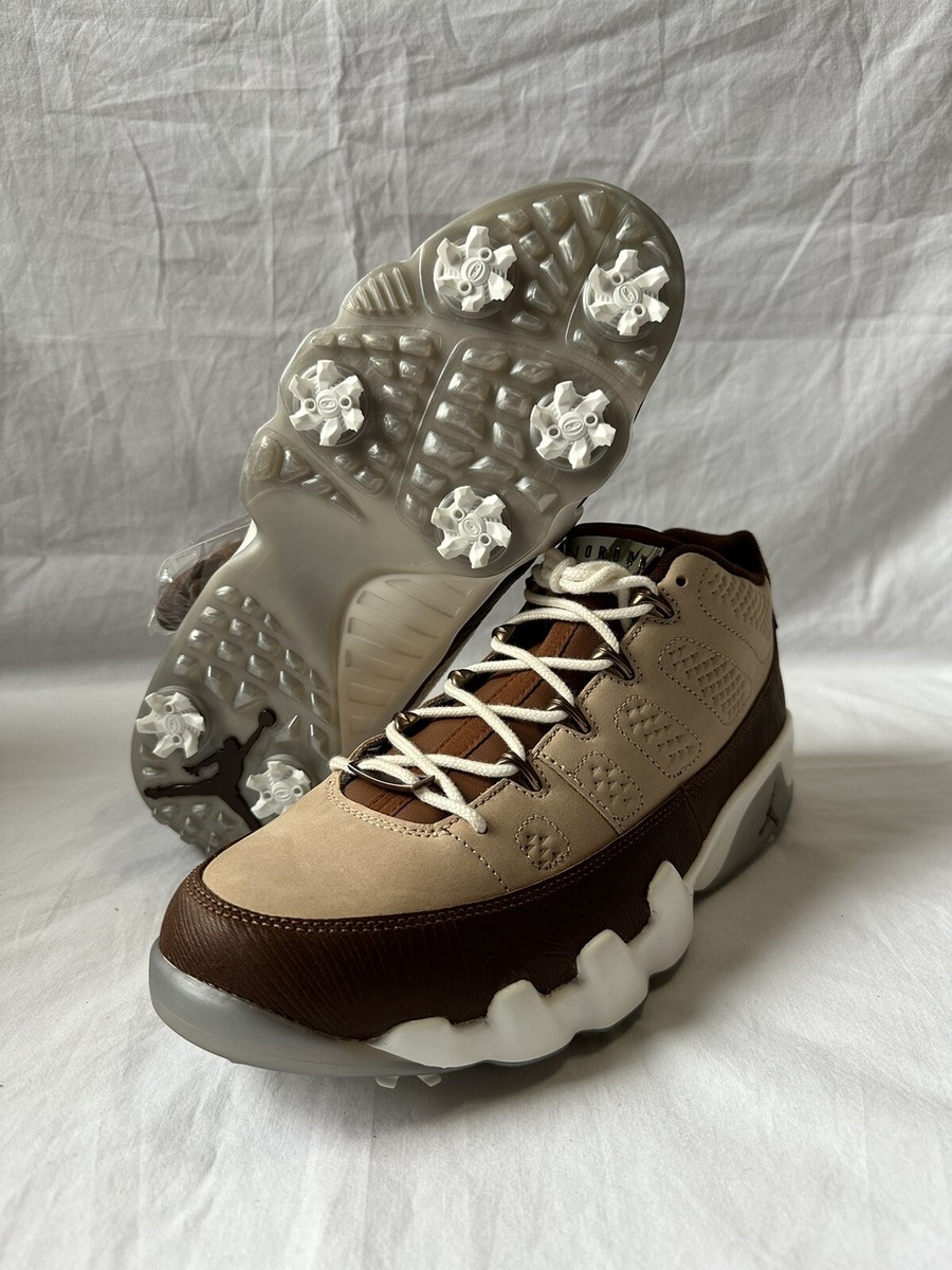 Nike Air Jordan 9 G Golf Shoes Masters Wood Woodgrain FN6929 Nike Air Jordan 9 G Golf Shoes Masters Wood Woodgrain FN6929