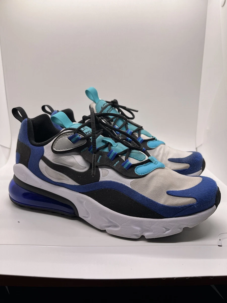 Nike Air Max 270 React 'Oracle Aqua Blue' BQ0103-105 GS Size 6.5Y