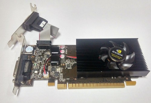 Grafikkarte für Videospiele NVIDIA GeForce GT730 2 GB DDR3 DVI VGA HDMI PCI-E - Afbeelding 6 van 7