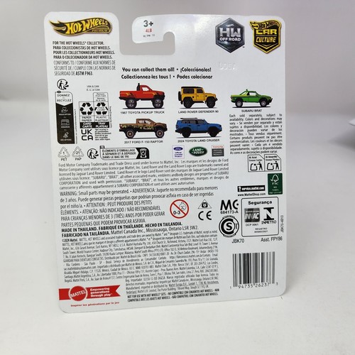 2017 Ford F-150 Raptor * 2025 Hot Wheels Car Culture OFF ROAD Case H HA63 - Picture 3 of 3