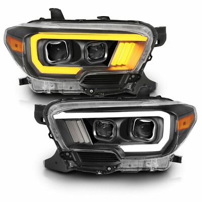 ANZO 111397 Plank-Style Switchback Projector Headlights for 16-23