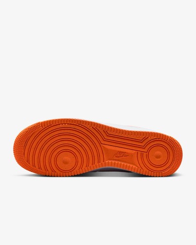 Nike Air Force 1 Low White / White / Safety Orange FJ4146-109 Men's US6-15 - Picture 11 of 24