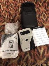 Alcohawk Precision Breathalyzer With Case And Manual Tested Works Mouth Pieces