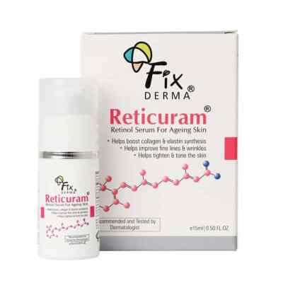 Fixderma 0,05% Pure Retinol Reticuram Face Serum for Anti Aging 15ml