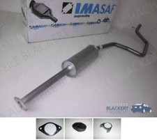 IMASAF Auspuff Mitteltopf+Anbauteile für Ford Galaxy+Mondeo+S-Max 2006-2015